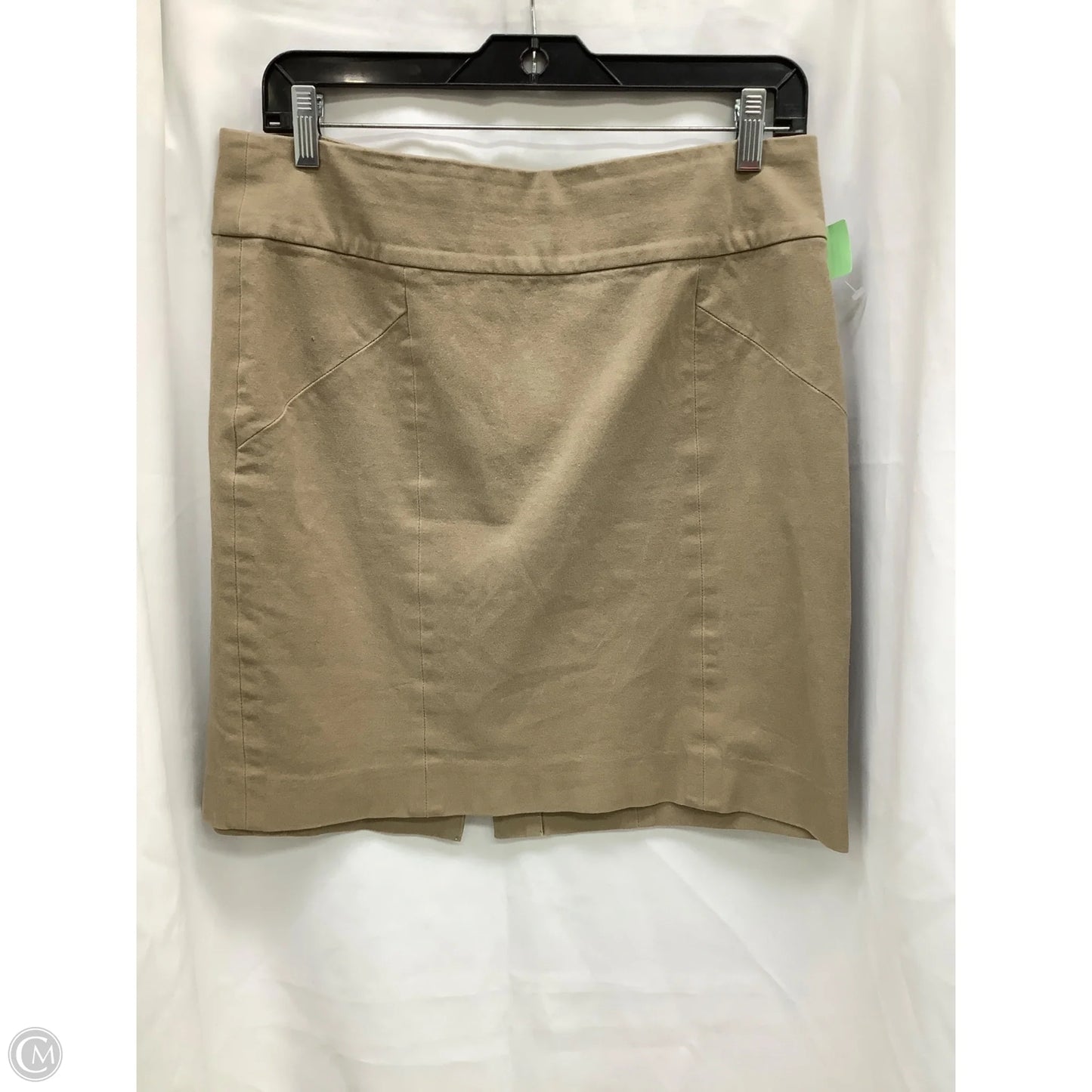 Skirt Midi By Banana Republic In Tan, Size: 10