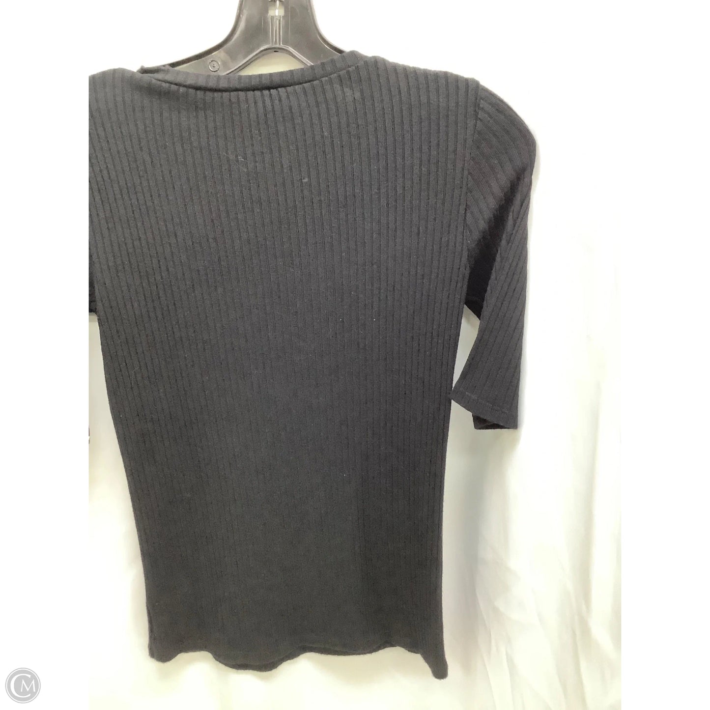 Top Short Sleeve By Reformation In Black, Size: M