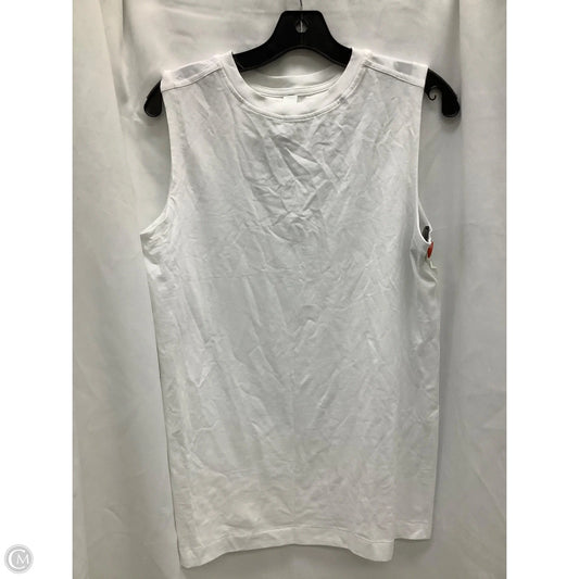 Top Sleeveless By Lululemon In White, Size: M