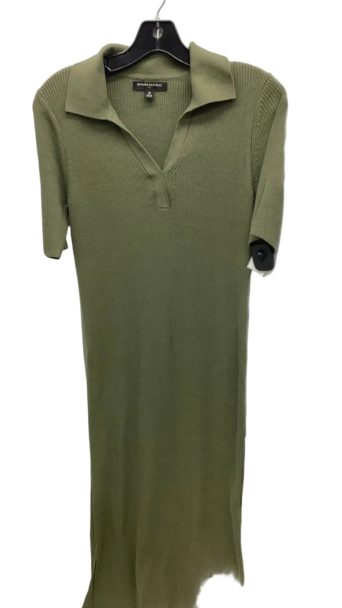 Dress Casual Maxi By Banana Republic In Green, Size: M