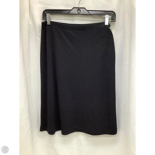Skirt Midi By Gap In Black, Size: M