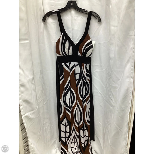 Dress Casual Maxi By Bisou Bisou In Multi-colored, Size: 4
