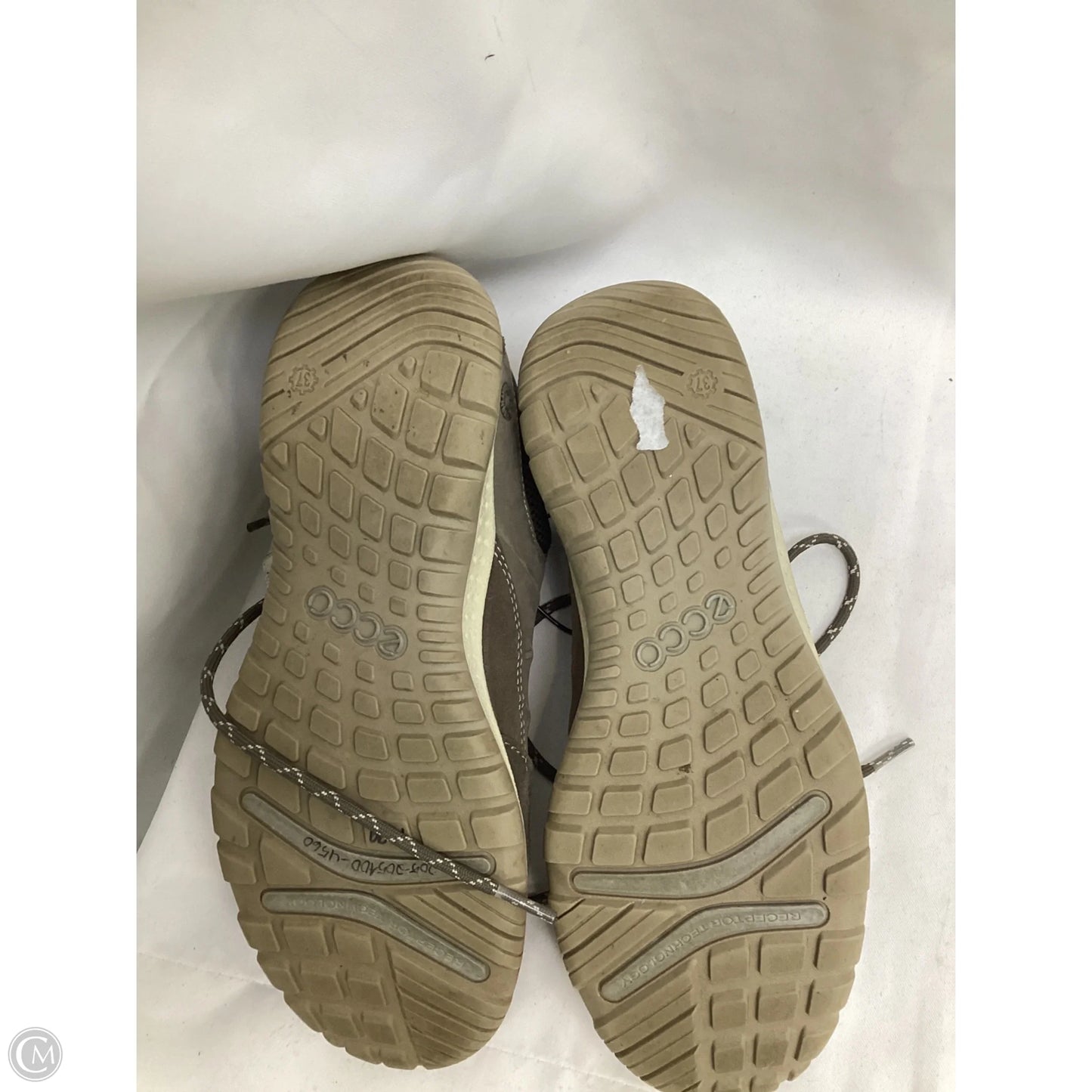 Shoes Sneakers By Ecco In Brown, Size: 6.5