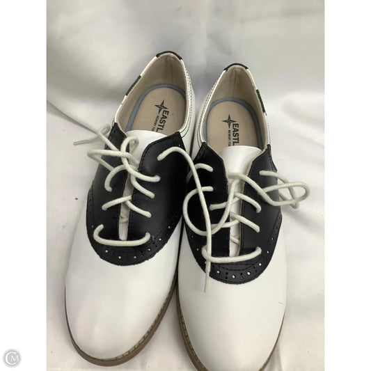 Shoes Flats By Eastland In Black & White, Size: 10