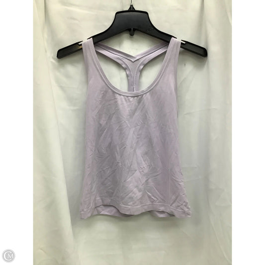 Athletic Tank Top By Lululemon In Purple, Size: M