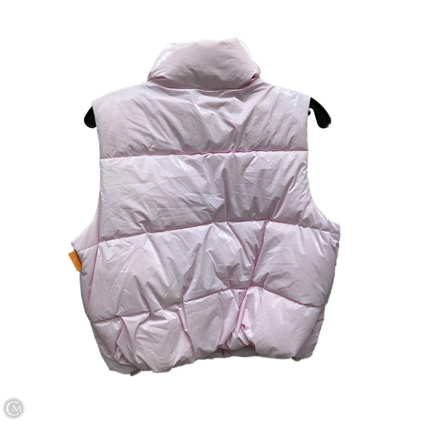 Vest Puffer & Quilted By Pink In Pink, Size: S