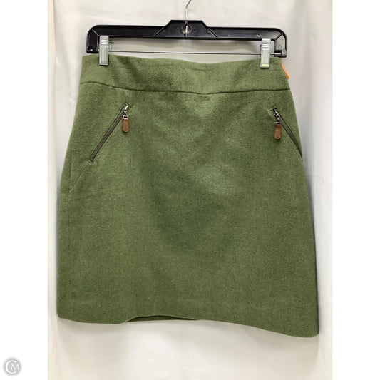Skirt Midi By Talbots In Green, Size: 10p