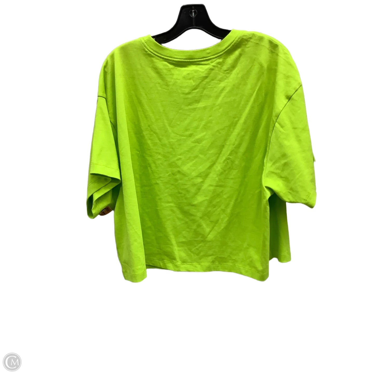 Top Short Sleeve By Nike In Green, Size: 1x