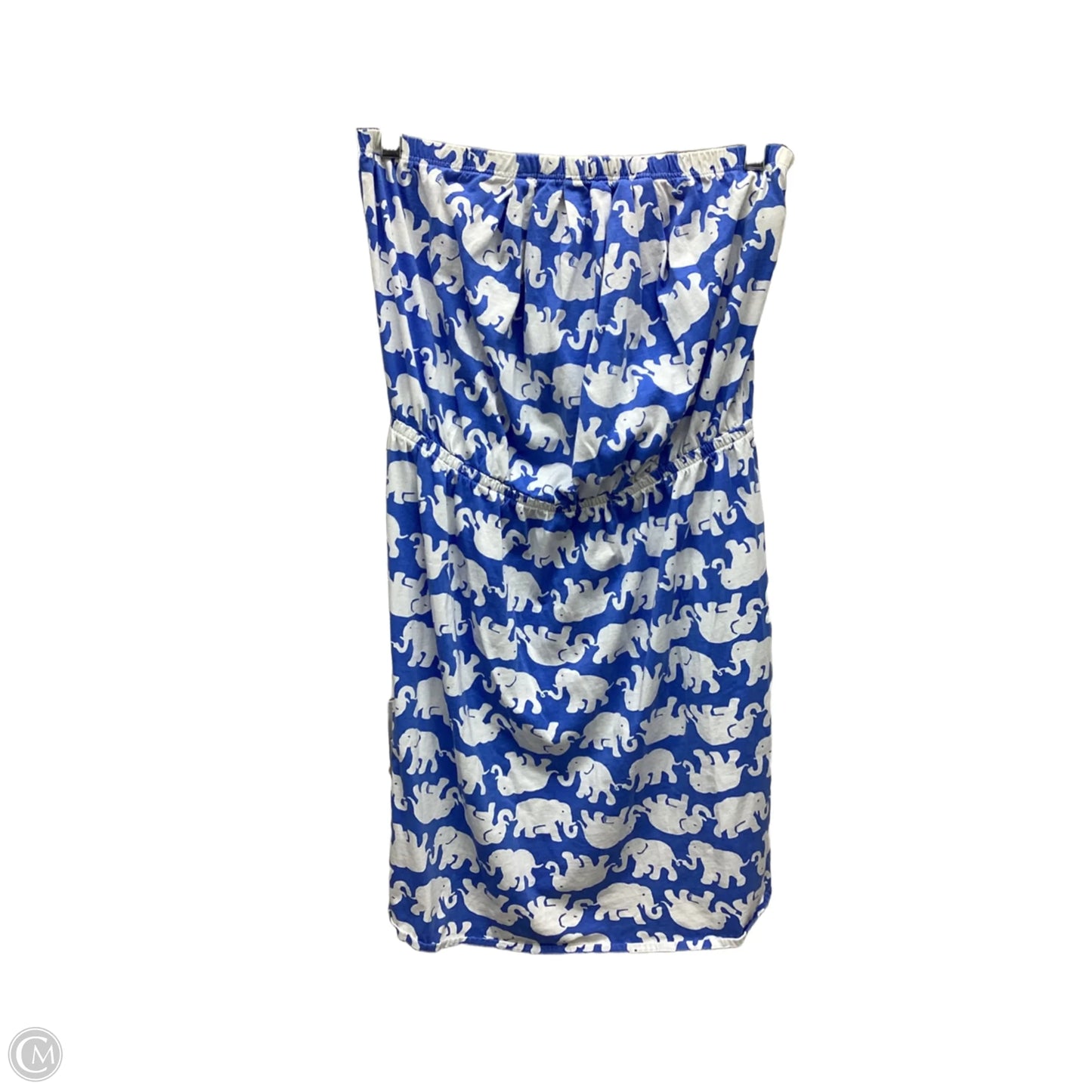 Dress Designer By Lilly Pulitzer In Blue & White, Size: L
