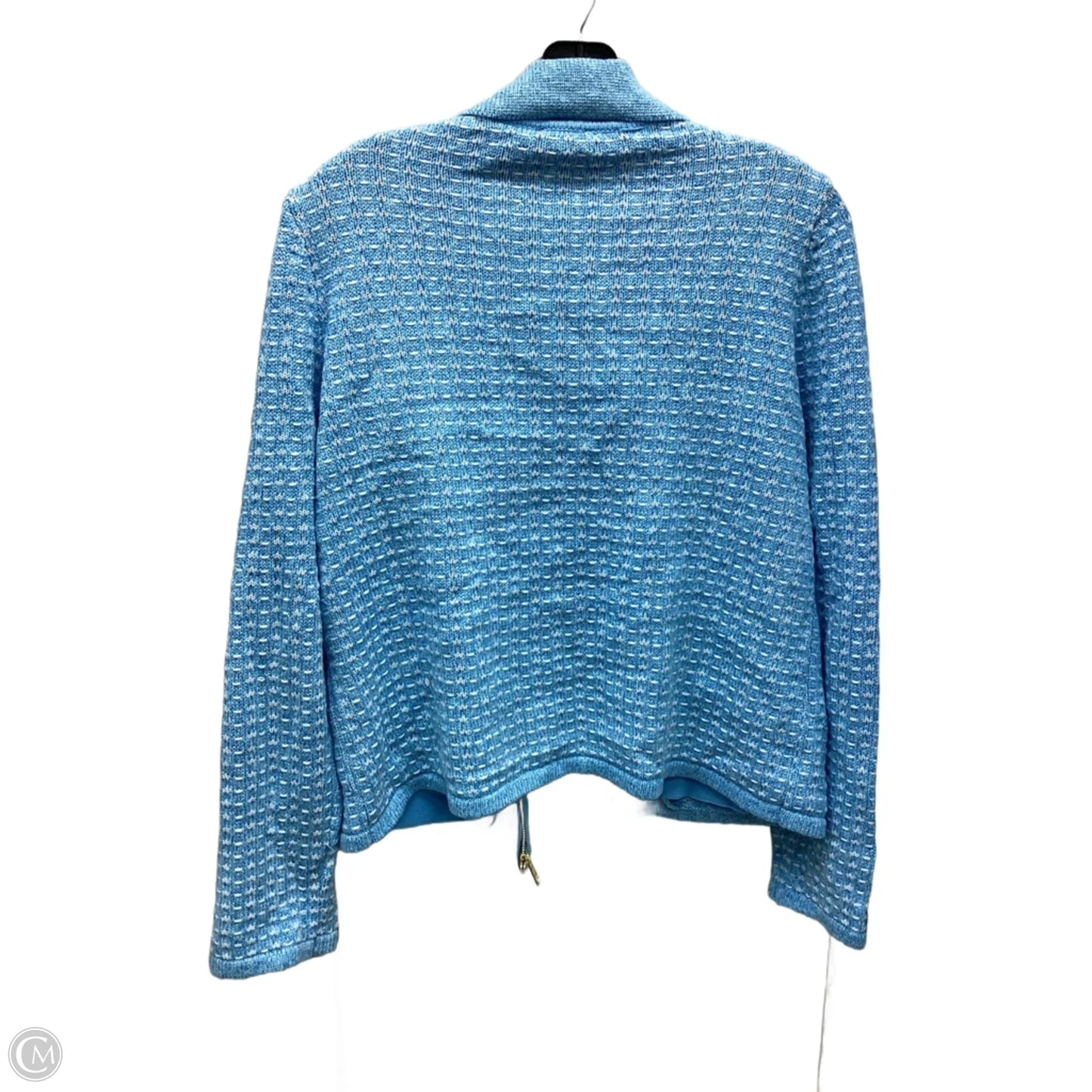 Jacket Other By Talbots In Blue & White, Size: M
