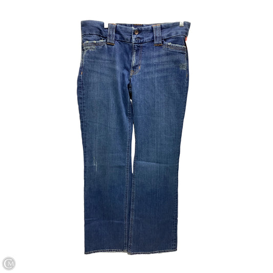 Jeans Boot Cut By Gap In Blue Denim, Size: 10