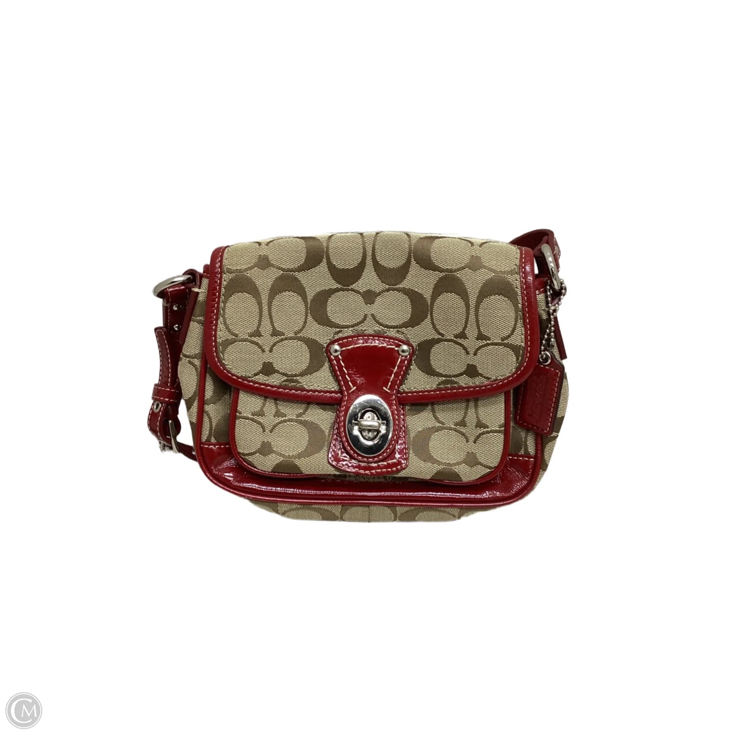 Handbag Designer By Coach, Size: Medium