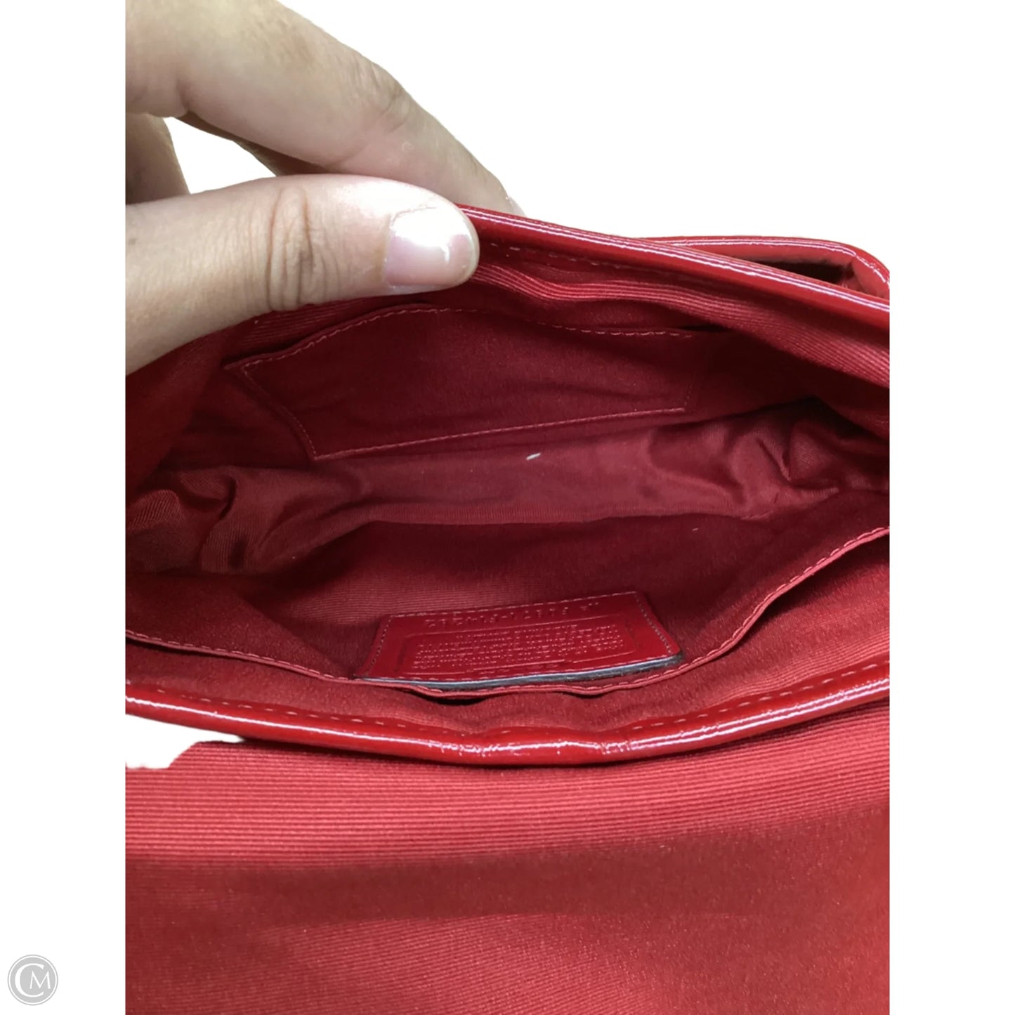Handbag Designer By Coach, Size: Medium