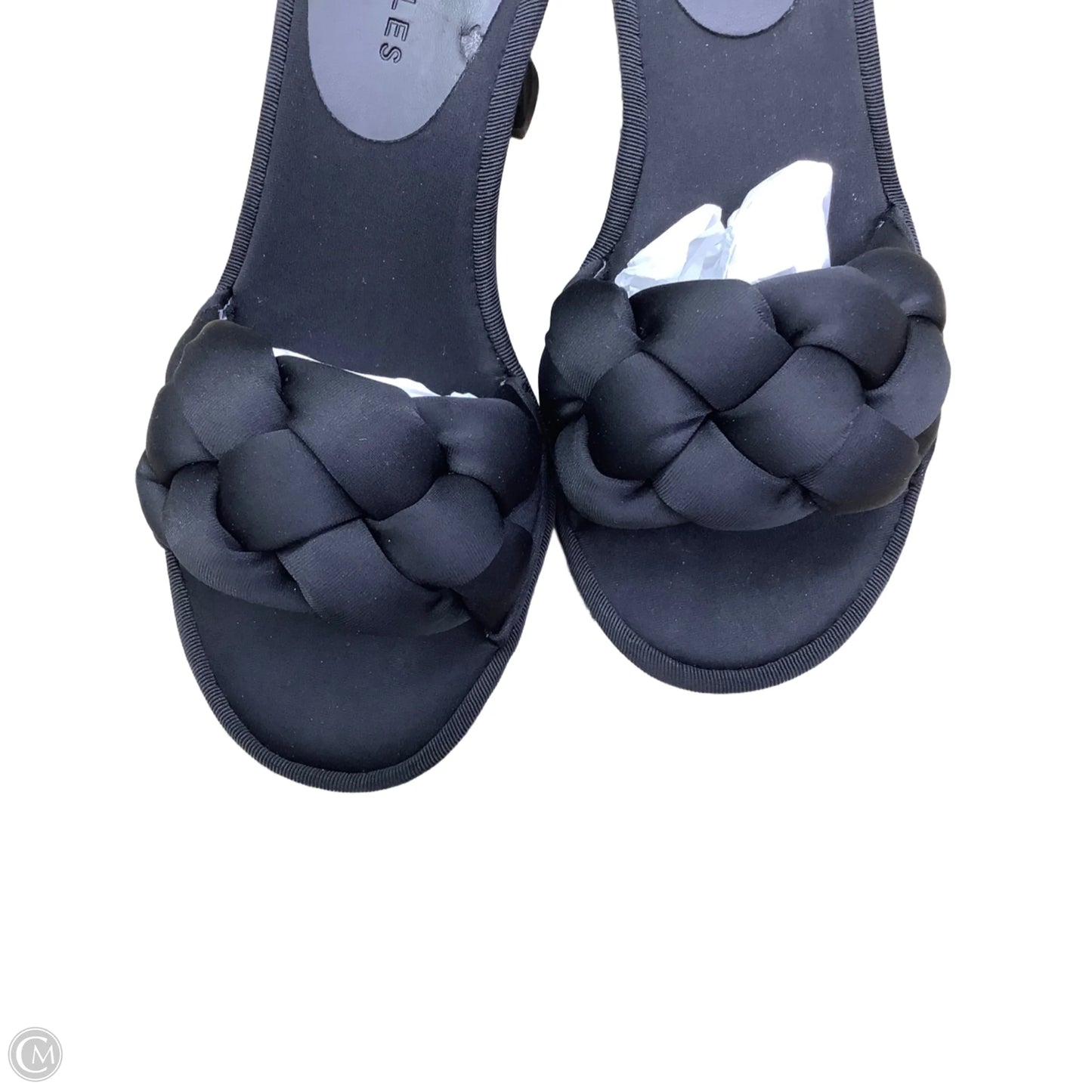 Sandals Heels Kitten By Aerosoles In Black, Size: 6.5
