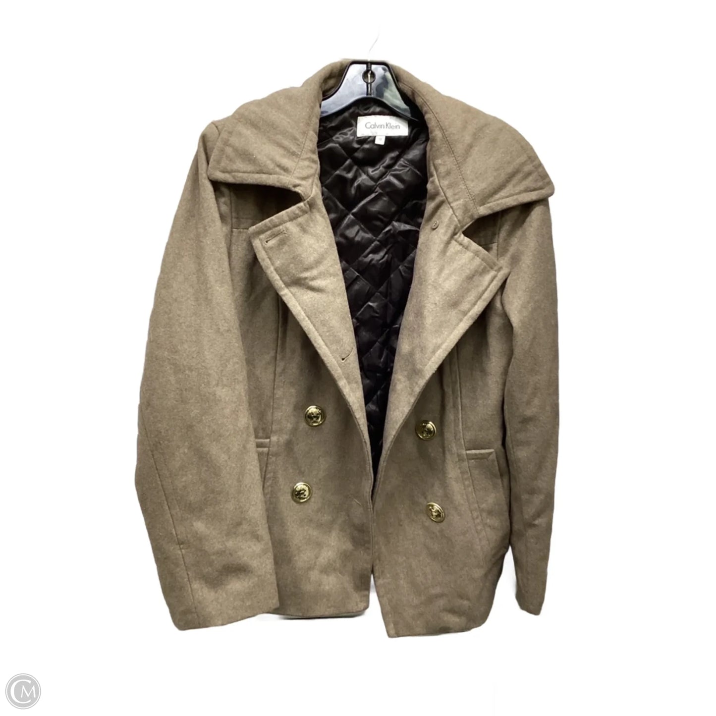 Jacket Other By Calvin Klein In Brown, Size: L