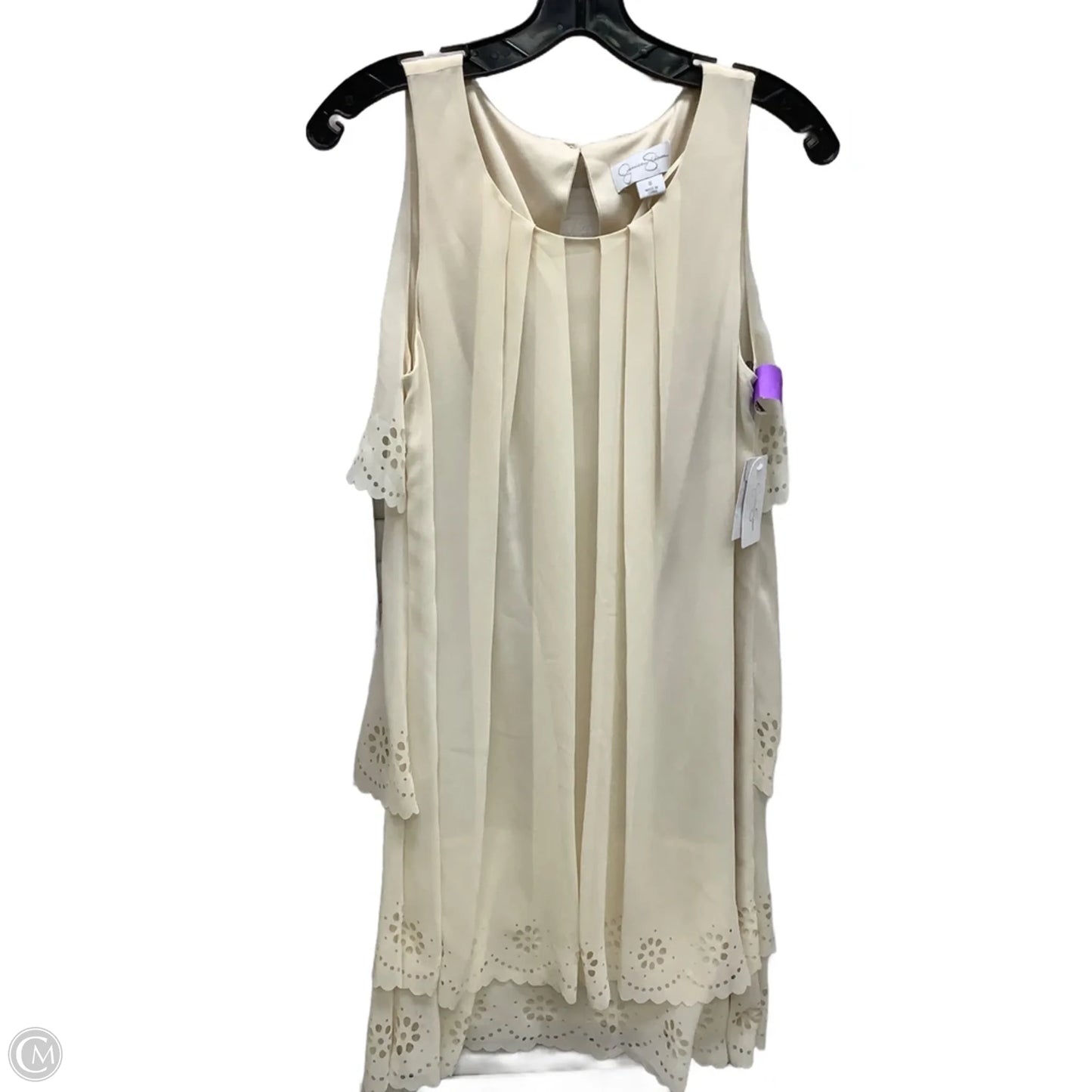 Dress Casual Short By Jessica Simpson In Beige, Size: 8