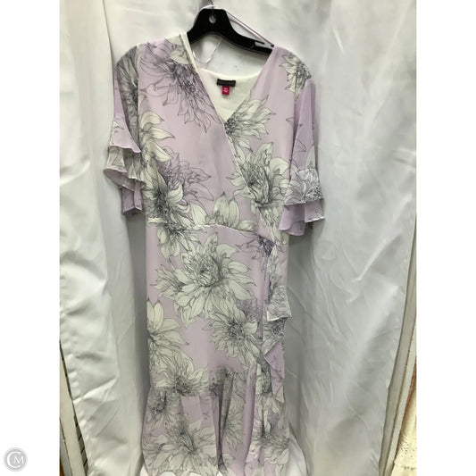 Dress Casual Maxi By Vince Camuto In Floral Print, Size: 16