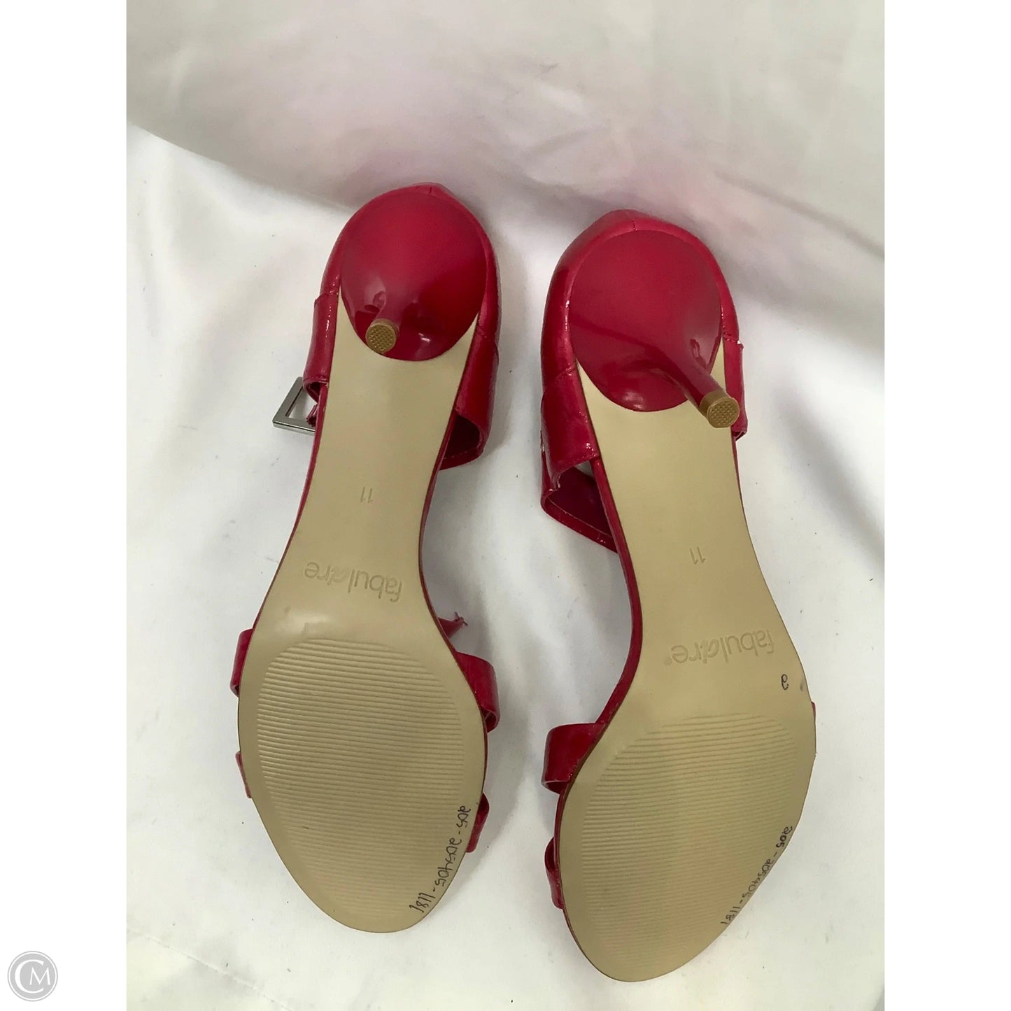 Shoes Heels Kitten By Clothes Mentor In Pink, Size: 11