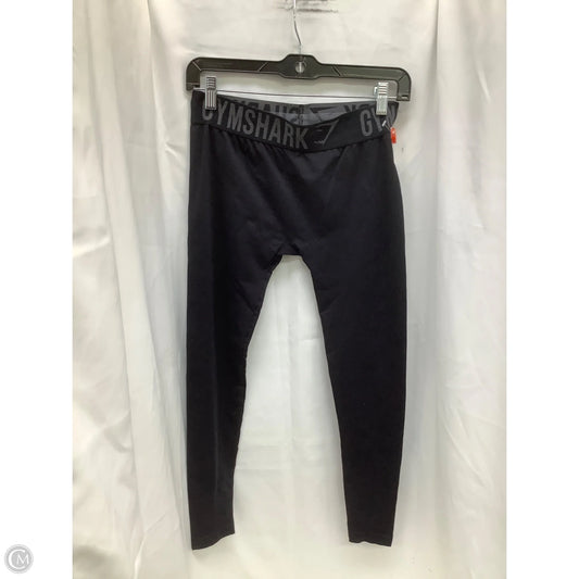 Athletic Leggings By Gym Shark In Black, Size: S