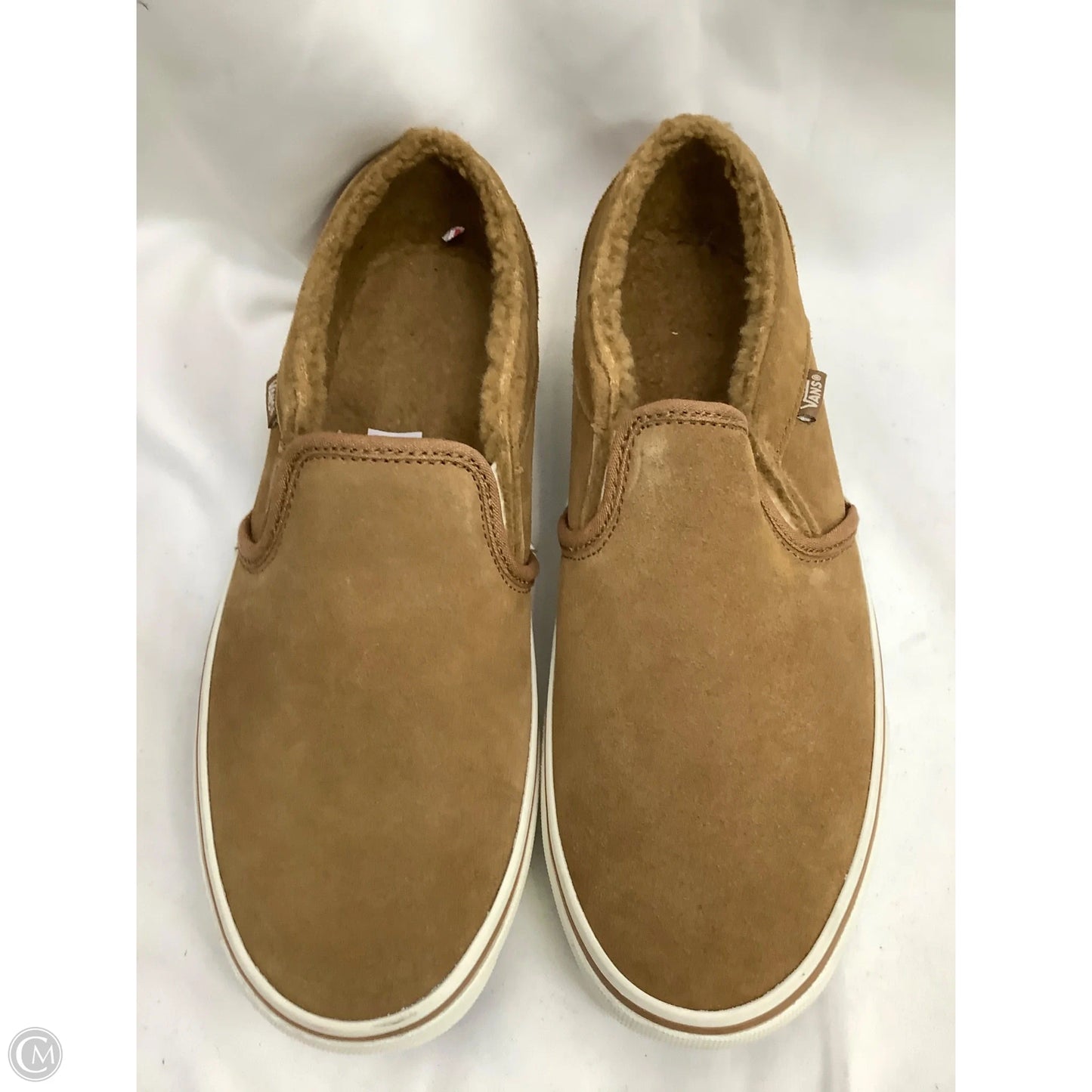 Shoes Flats By Vans In Brown, Size: 9.5