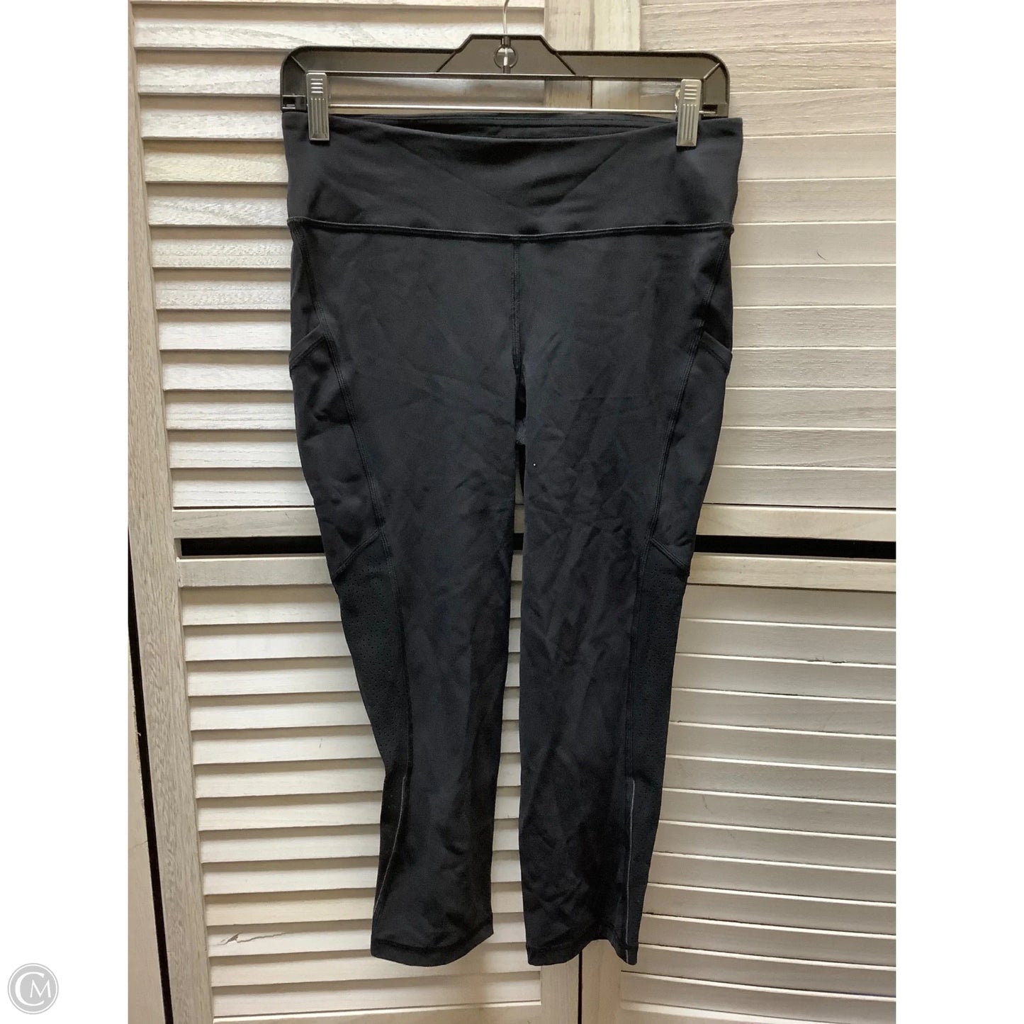 Athletic Leggings Capris By Lululemon In Black, Size: 8
