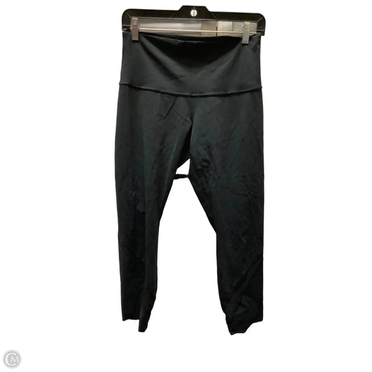 Athletic Leggings Capris By Lululemon In Black, Size: 8