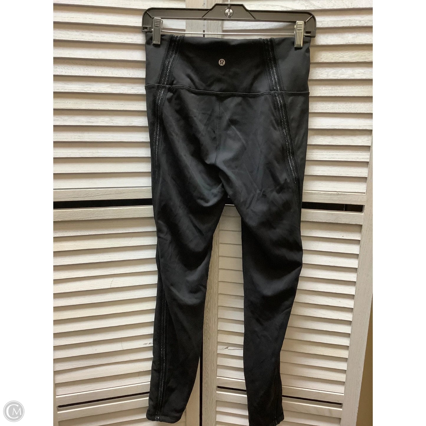 Athletic Leggings By Lululemon In Black, Size: 8