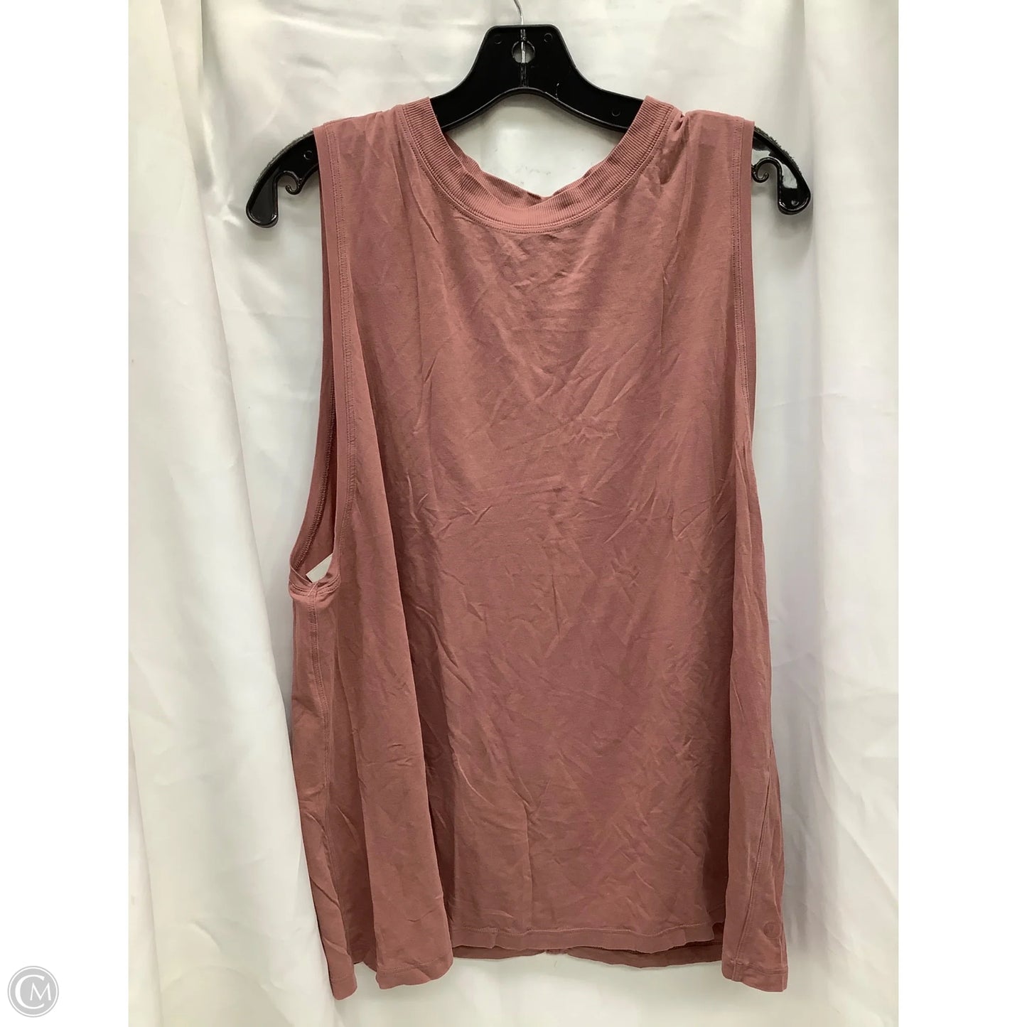 Athletic Tank Top By Lululemon In Mauve, Size: 8