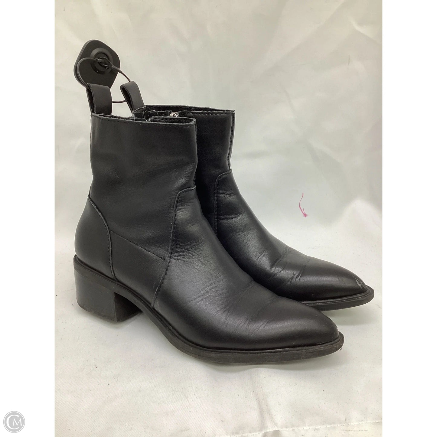 Boots Ankle Heels By Dolce Vita In Black, Size: 5.5