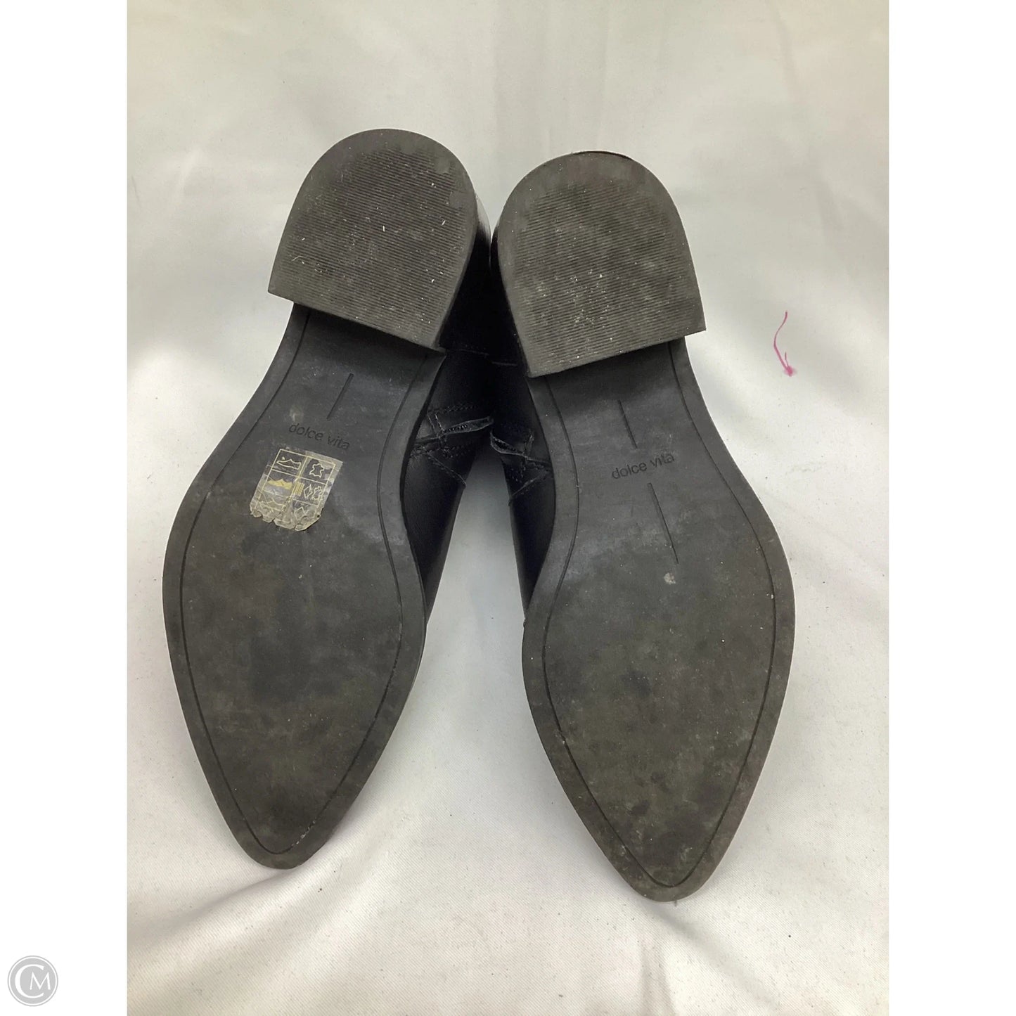 Boots Ankle Heels By Dolce Vita In Black, Size: 5.5