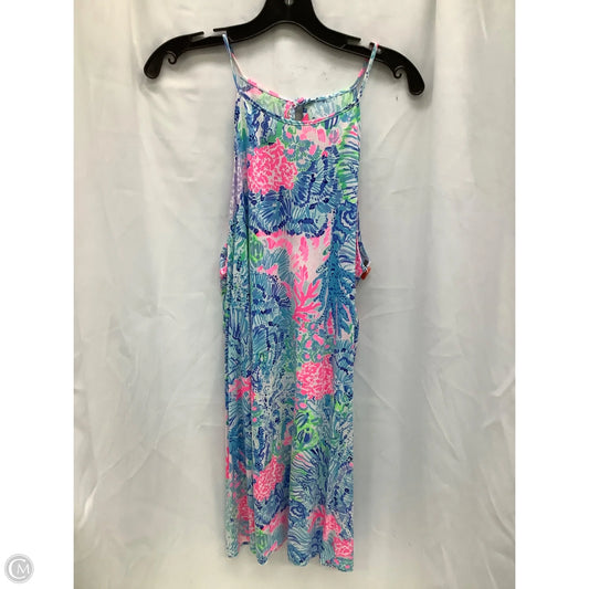 Dress Designer By Lilly Pulitzer In Blue, Size: Xl