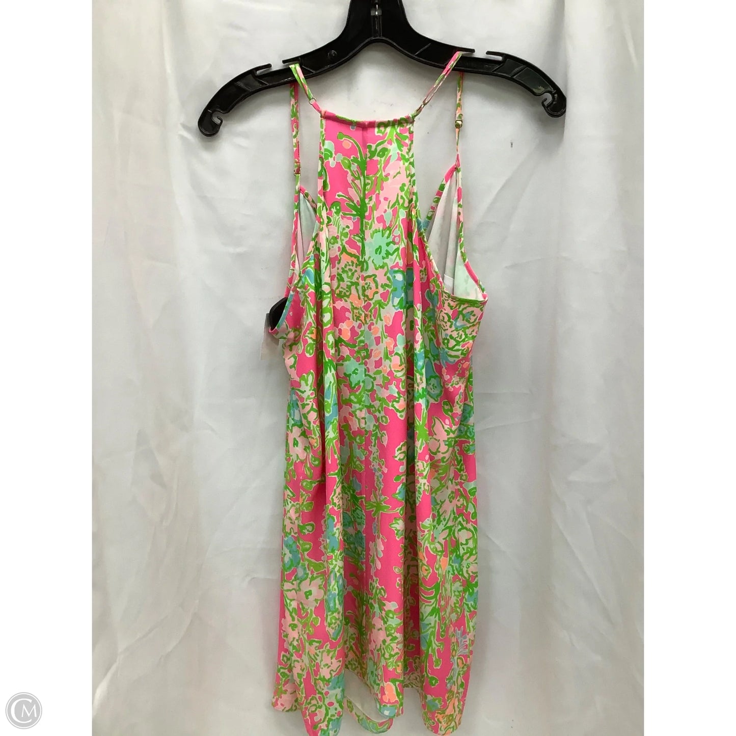 Dress Designer By Lilly Pulitzer In Green & Pink, Size: Xl