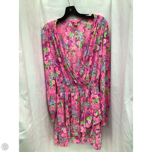 Dress Designer By Lilly Pulitzer In Multi-colored, Size: 16