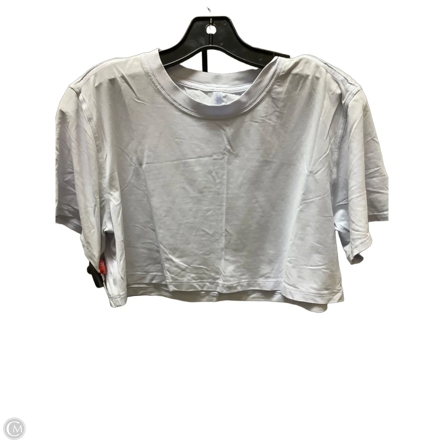 Top Short Sleeve By Lululemon In Aqua, Size: 4