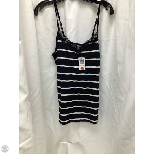 Top Sleeveless By Torrid In Striped Pattern, Size: L