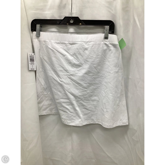 Top Sleeveless By Torrid In White, Size: L