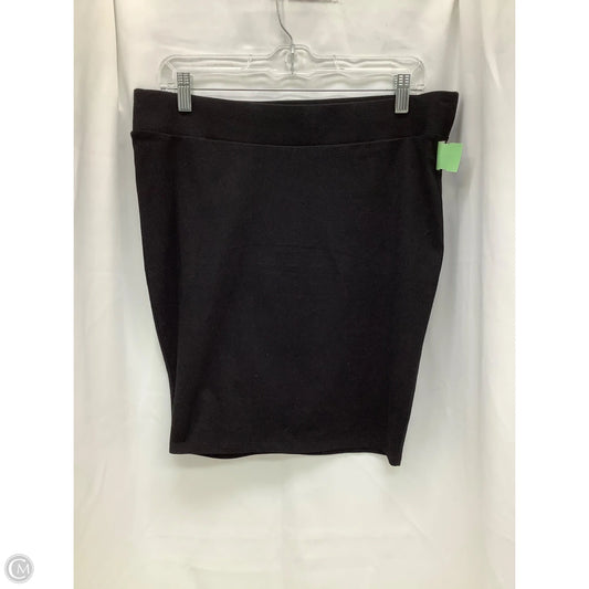 Skirt Midi By Torrid In Black, Size: L