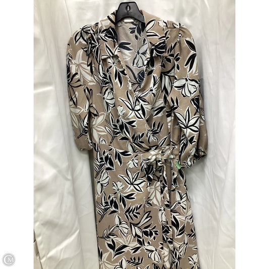 Dress Casual Midi By Naif In Floral Print, Size: L