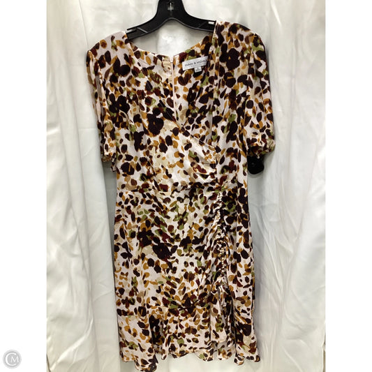 Dress Casual Midi By Emma And Michele In Multi-colored, Size: L