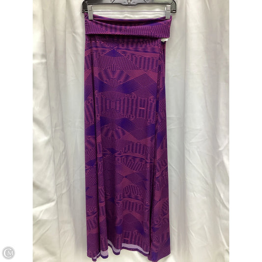Skirt Maxi By Lularoe In Pink & Purple, Size: Xxs