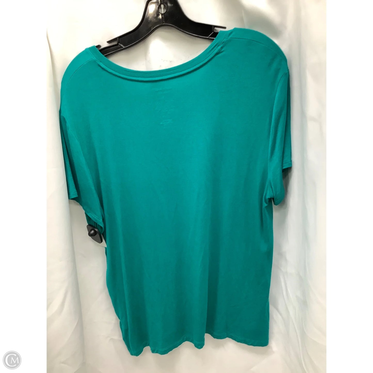 Top Short Sleeve By Nine West In Blue, Size: L