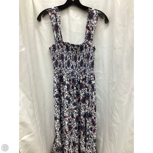 Dress Casual Midi By Clothes Mentor In Multi-colored, Size: S
