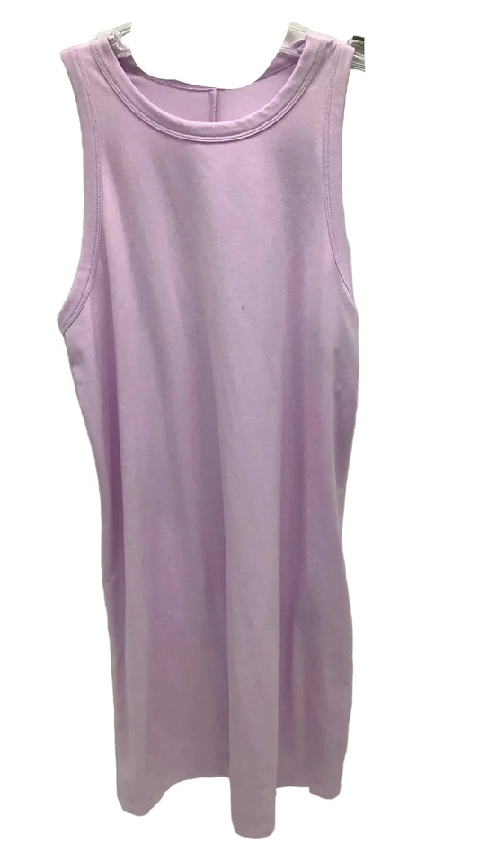 Dress Casual Midi By A New Day In Purple, Size: S