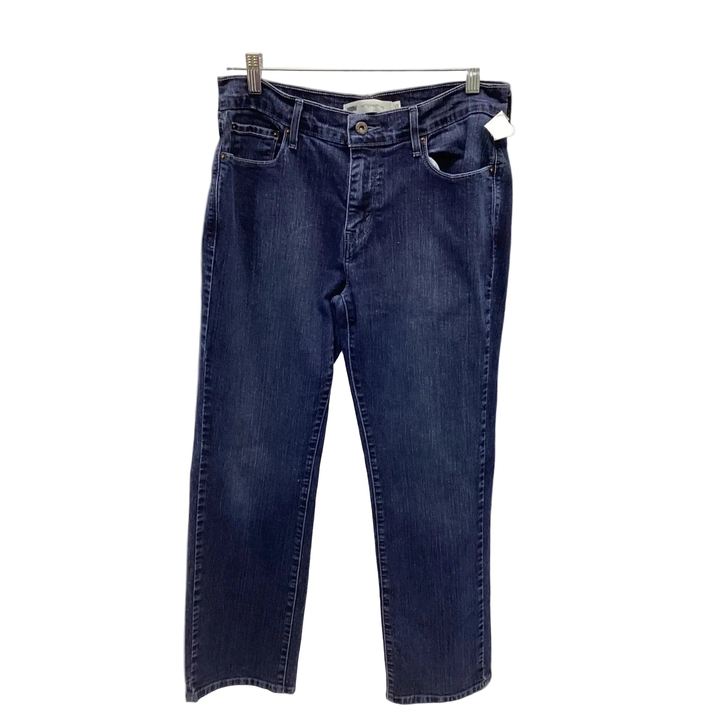 Jeans Wide Leg By Levis In Blue Denim, Size: 10
