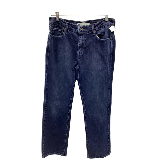 Jeans Wide Leg By Levis In Blue Denim, Size: 10
