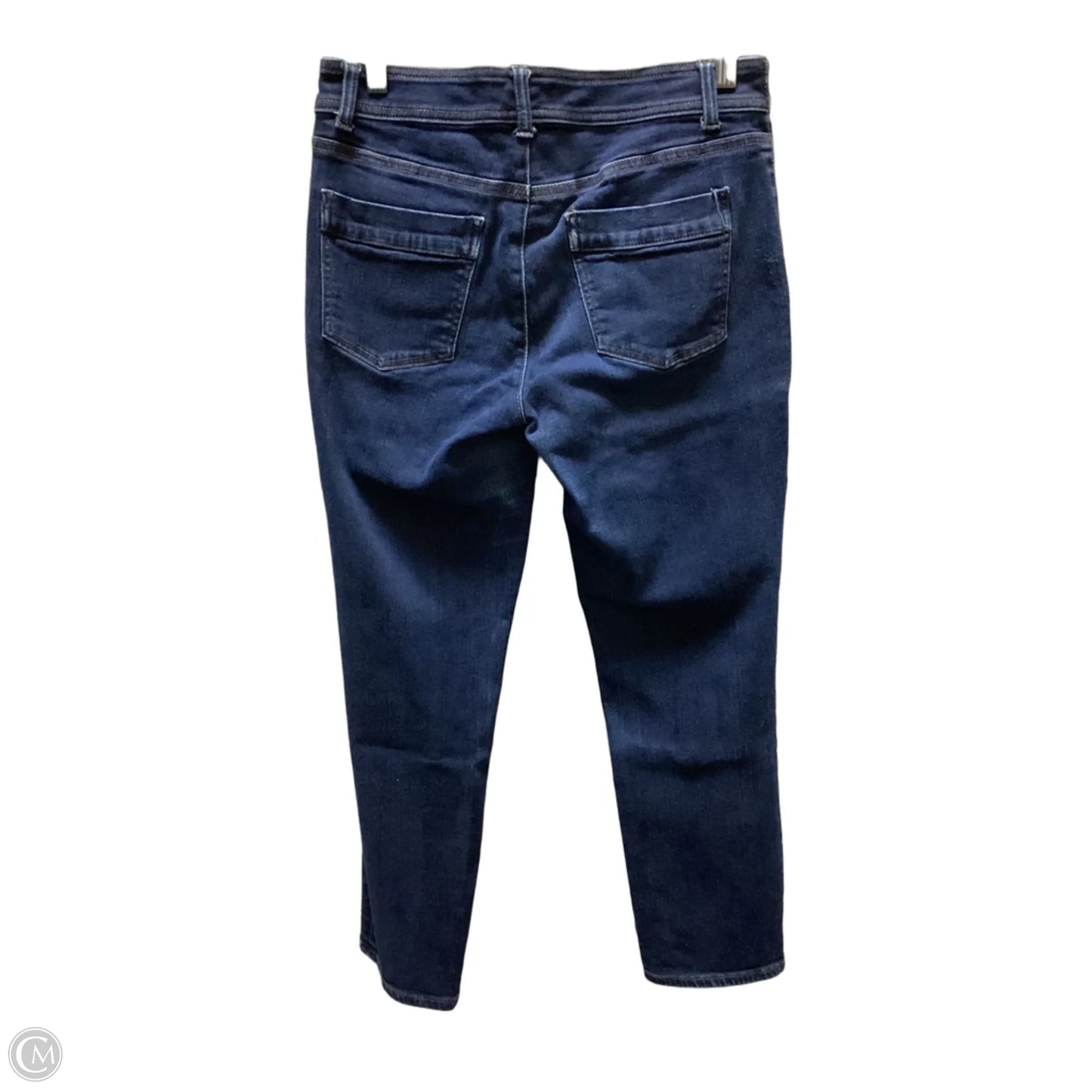 Jeans Skinny By Talbots In Blue Denim, Size: 6