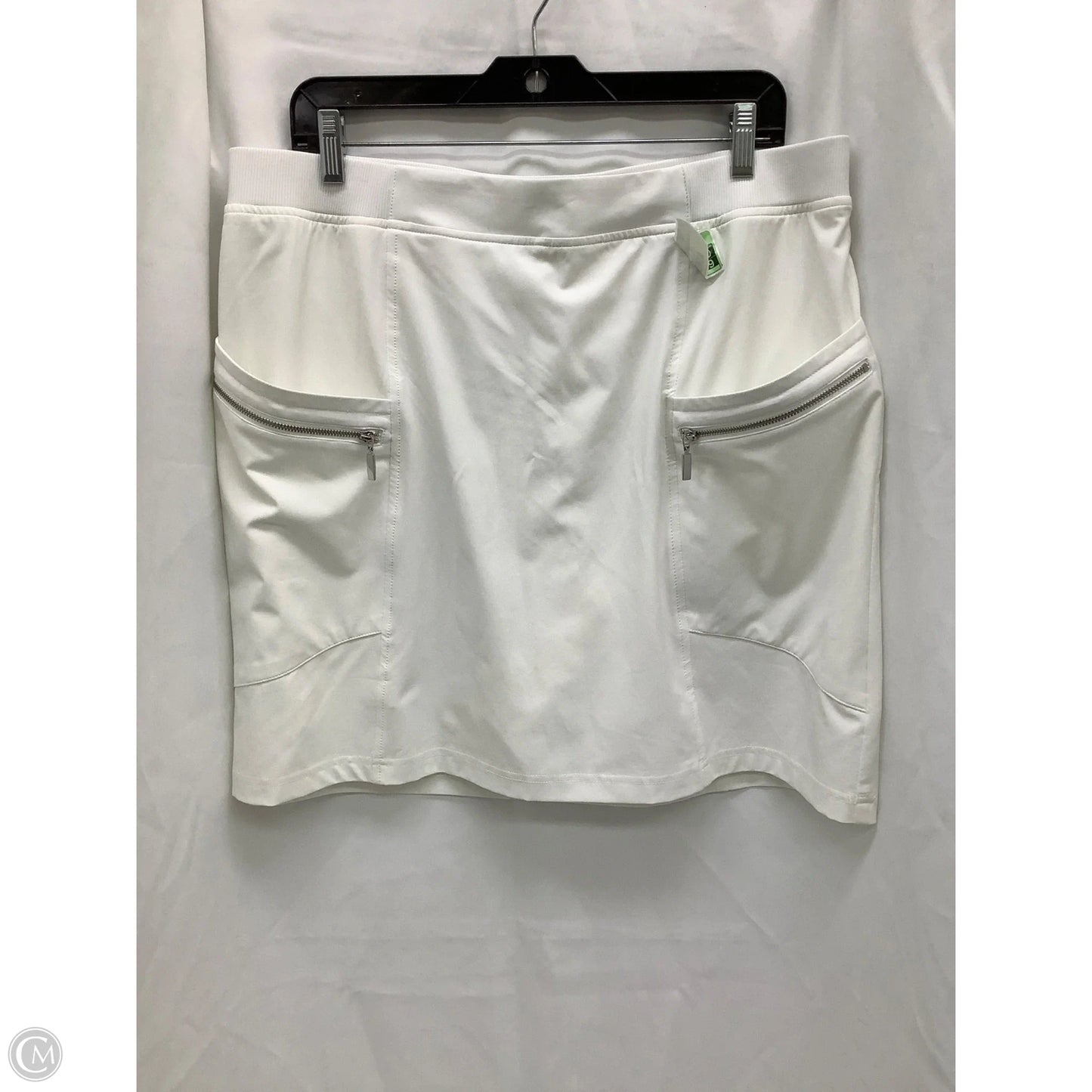 Skort By Chicos In White, Size: 14
