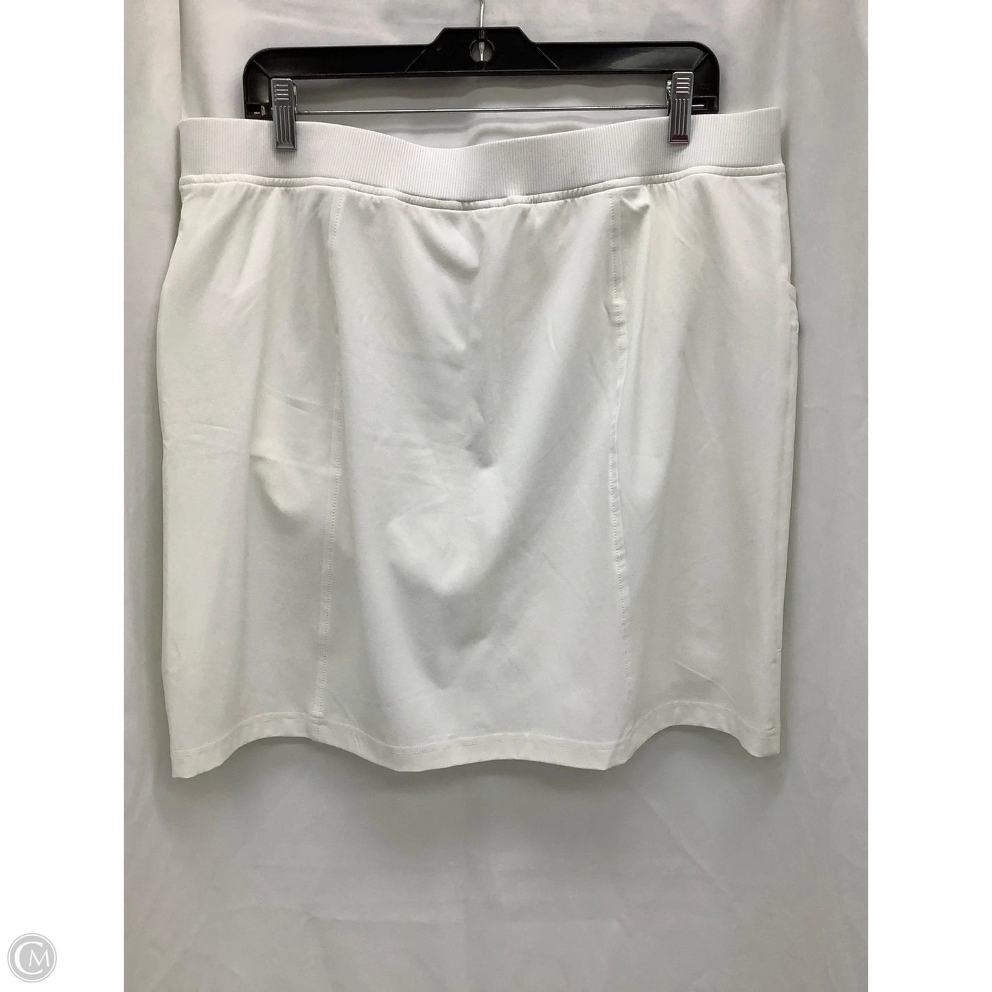 Skort By Chicos In White, Size: 14