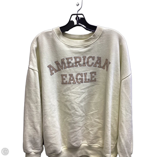 Sweatshirt Crewneck By American Eagle In Yellow, Size: S