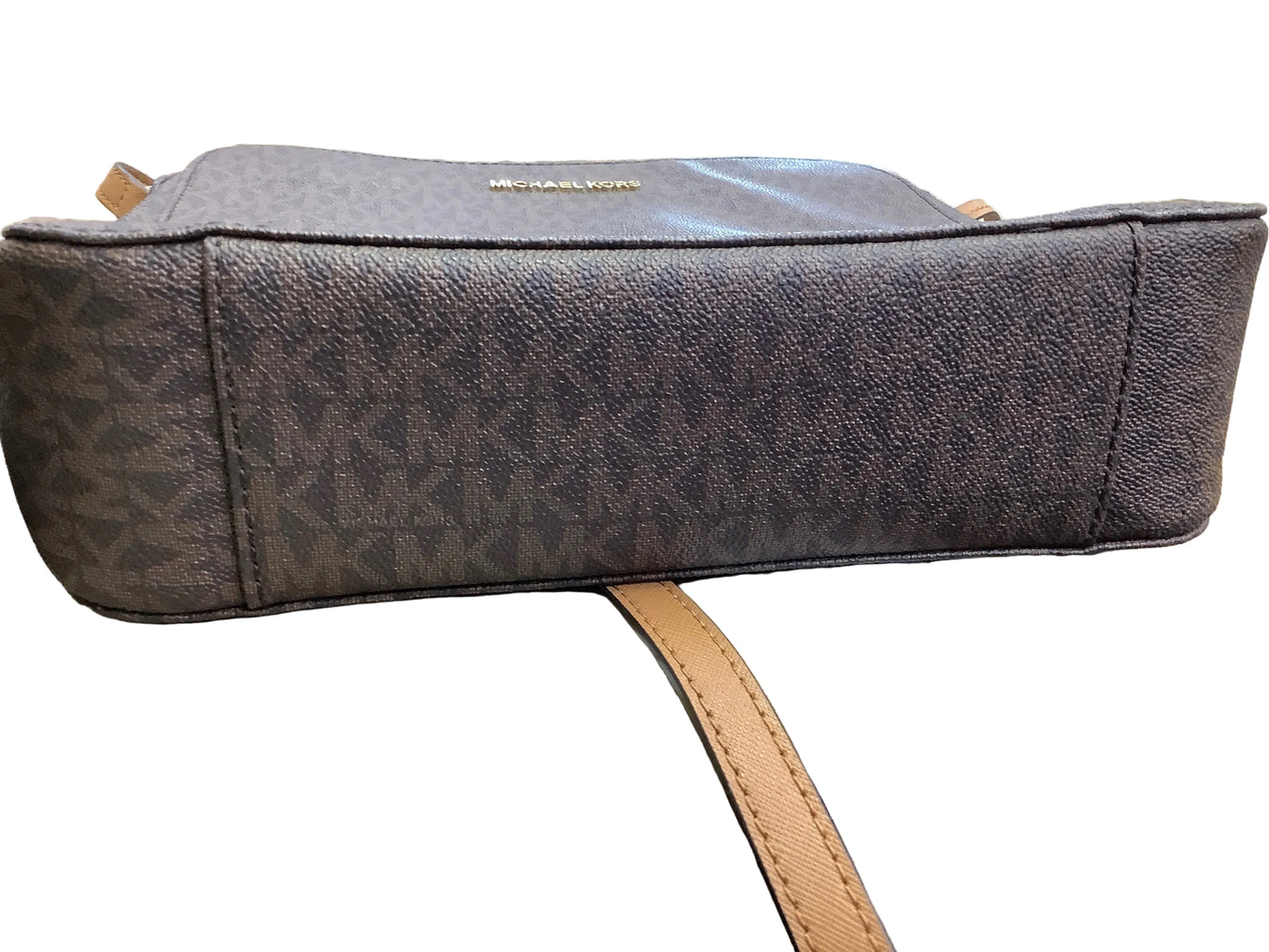 Handbag Designer By Michael Kors In Brown, Size:Medium